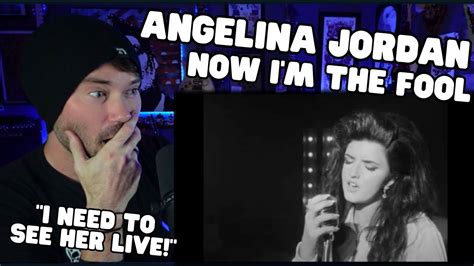 Metal Vocalist First Time Reaction Angelina Jordan Now I M The Fool