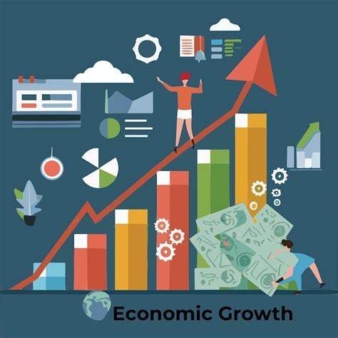 Premium Vector Financial And Banking Growth Poster Template Economic