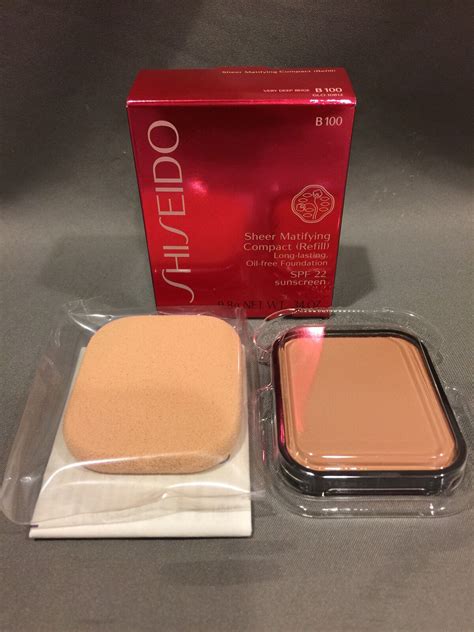 Shiseido Sheer And Perfect Compact Foundation Refill SPF 21 B100 Very