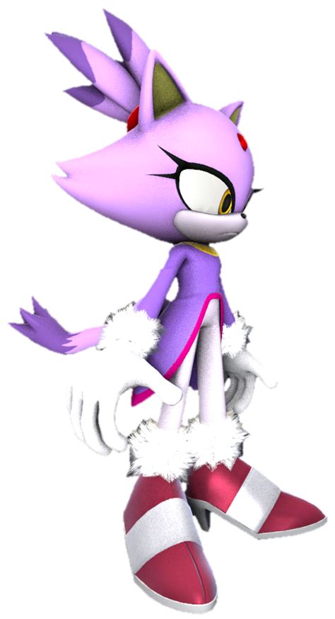 Blaze The Cat Standing By Transparentjiggly64 On Deviantart