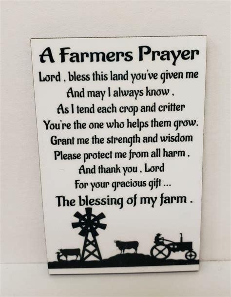 Farming Prayers