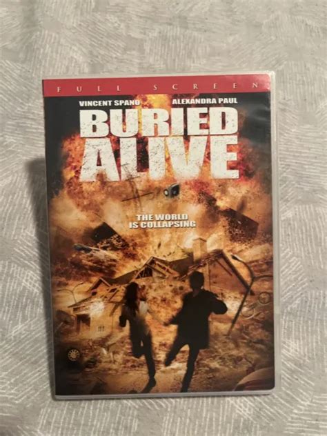 Buried Alive Dvd 2004 Vincent Spano Alexandra Paul Region 1 Action