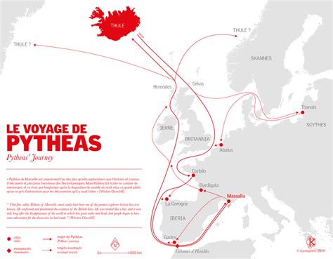 Pytheas' Voyage[2847x2220] : MapPorn