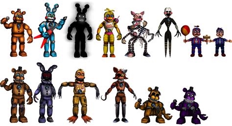 Fnaf 2 New Animatronics