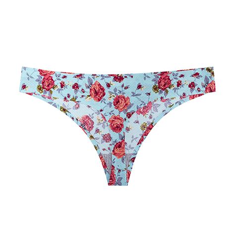 Yotmkgdo Valentines Day Lingerie Print Pieces Low Waist Panties