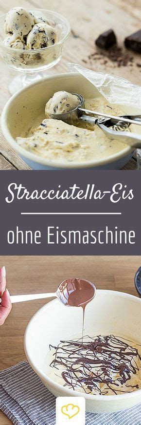 Schwarz Wei Er Waffelgenuss Stracciatella Eis Selber Machen Rezept