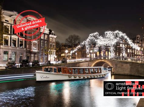 Amsterdam Lichterfest All Inclusive Kanal Kreuzfahrt Getyourguide