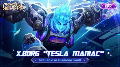 Mobile Legends Double 11 Diamond Vault Get The Newest X Borg Skin