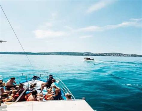 Split Blue Lagoon Boat Trip With Lunch Wine And Snorkeling Getyourguide