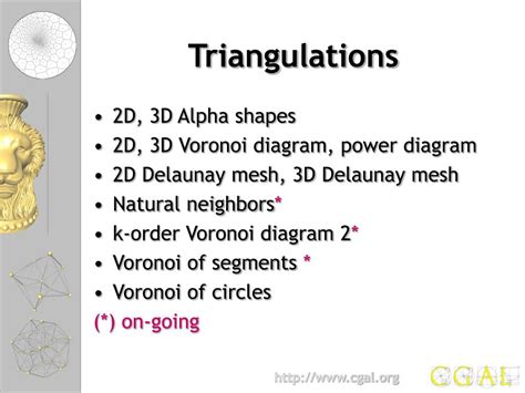 PPT The Computational Geometry Algorithm Library PowerPoint