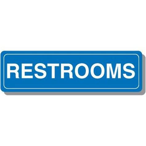 Bilingual Restroom Signs | Seton