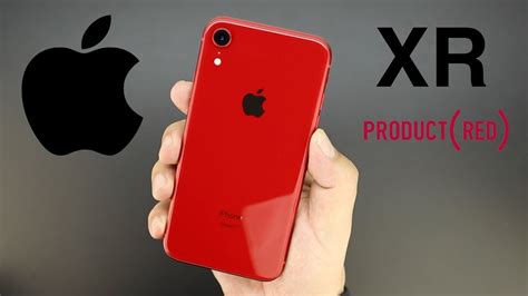 Apple Iphone Xr Unboxing First Impressions Product Red Youtube