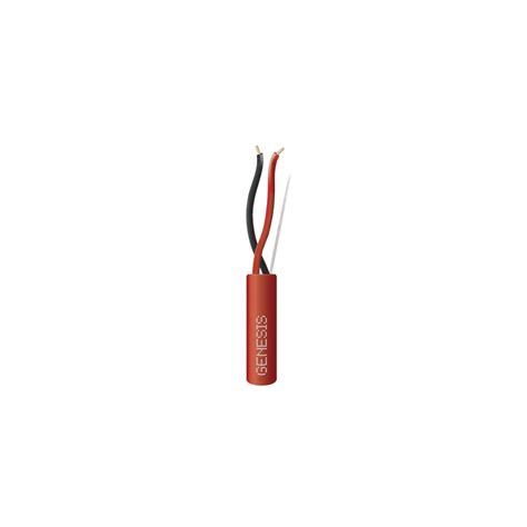 ᐅ Bobina de Cable 2 x 18 AWG FPLR para Incendio y Voceo de Genesis