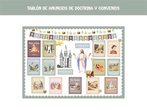 Tablón De Anuncios De Doctrina Y Convenios 2025 Ven Sígueme Primaria