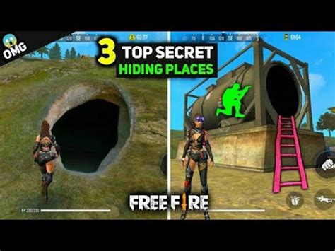 Free Fire Secret Places In Top Hidden Places In Free Fire Top