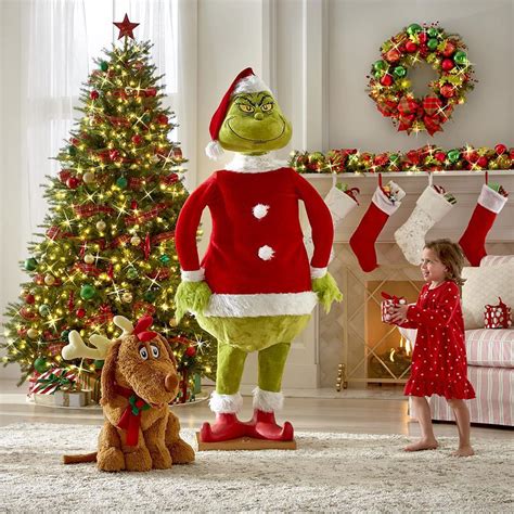 The Life Size Animated Grinch - Hammacher Schlemmer