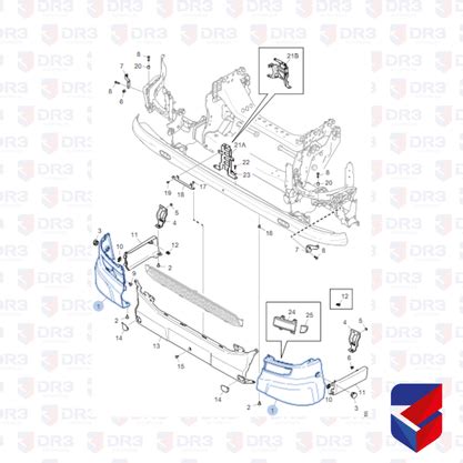 Capa Parachoque Scania Ntg Moderno Ld Cepam Loja Dr