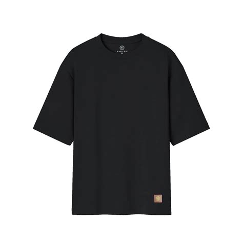 Cool Black Oversized T Shirt Snover