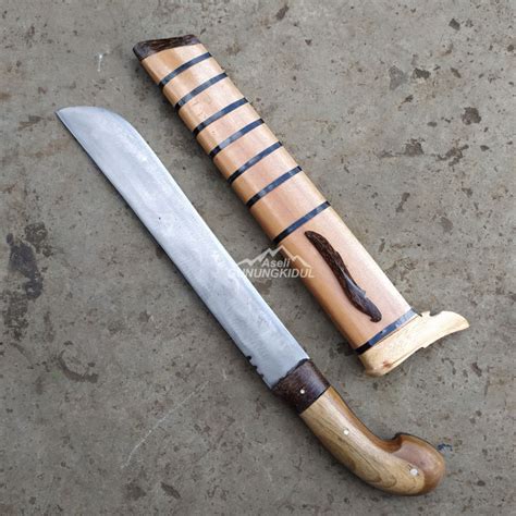 Golok Sembelih Sarung Kayu Lazada Indonesia