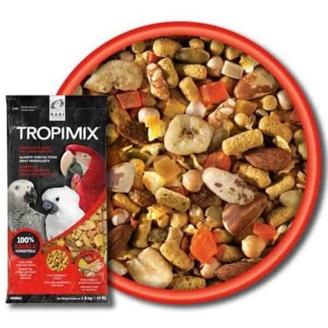 Tropimix No Shell Enrichment Formula By Hagen Hari Large Parrot Lb