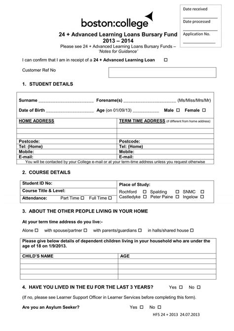 Application Form.pdf - Boston College