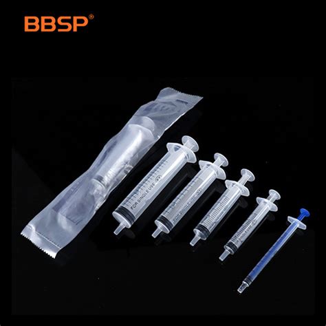 1 3 5 10 20 30 50 60ml Disposable Syringe For Injection Luer Lock Slip