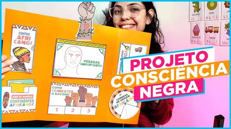 DIA DA CONSCIÊNCIA NEGRA Projeto completo Lapbook YouTube