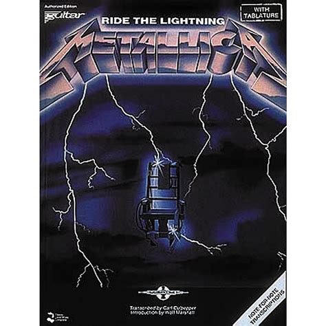 Hal Leonard Metallica Ride The Lightning Guitar Tab Songbook