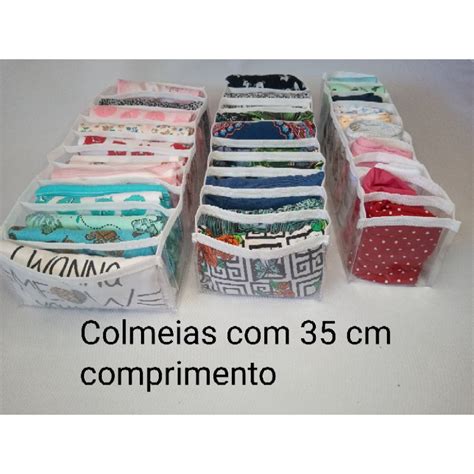 Colmeia Organizador De Gavetas Tamanho Pp P M G E Gg Arm Rios