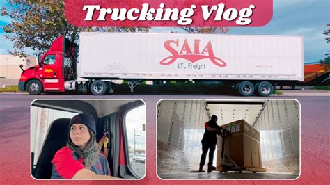 Trucking Vlog Saia City Driver Youtube