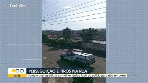 Suspeito de agredir ex foge em alta velocidade e é parado após polícia