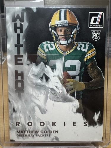 2025 Donruss Matthew Golden White Hot Rookies RC EBay