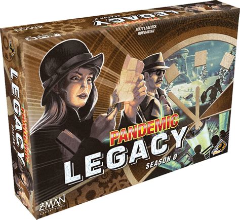 Pandemic Jogo De Tabuleiro - Galápagos, Pandemic: Legacy Season 0, Jogo de Tabuleiro Cooperativo, 2 ...