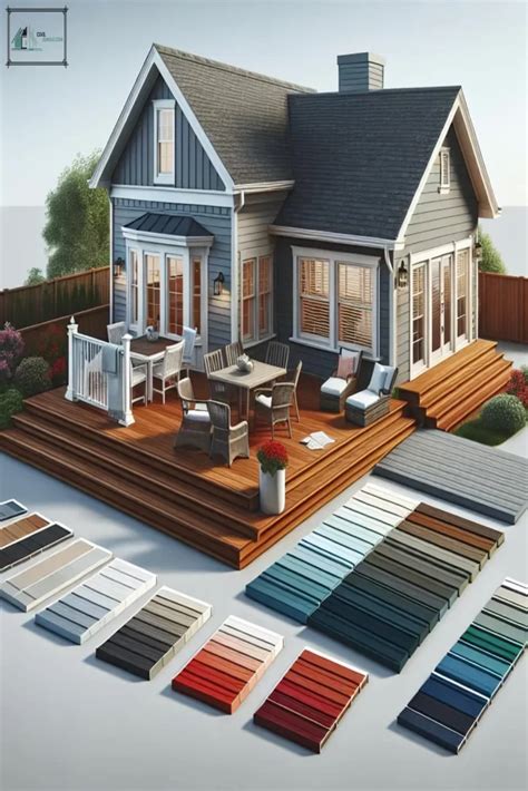 Best Deck Colors For Grey House Ideas