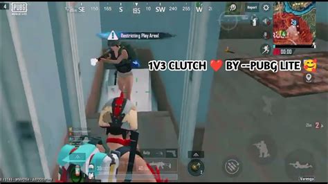 Pubg Mobile Lite Game Play V Clutch Bk Gemer Yt Please Subscribe