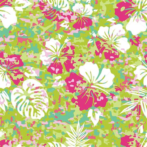 Aloha Shirt Pattern Stock Vector Image By ©junglebay 41722723