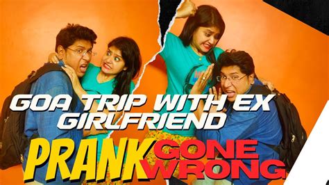 Goa Trip With Ex Girlfriend Prank On Wife 😍 Prank On Wife 😜 Gone