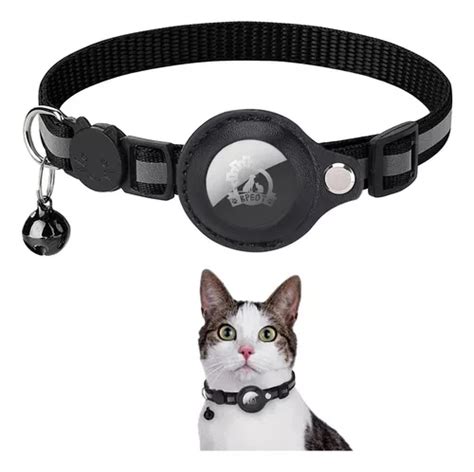 Collar Reflectante Nailon Para Gato Para Airtag C Cascabel Cuotas