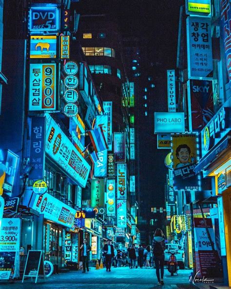 Seoul At Night In Neon Noir Through The Lens Of Photographer Noe Alonzo