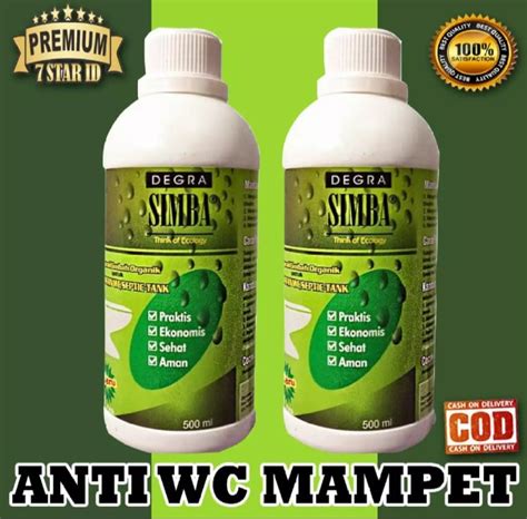 COD Degra Simba Solusi WC Mampet Cairan Pembersih Septic Tank