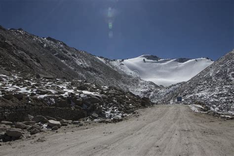 Changla Pass In Winter On The Way To Pangong Lake Leh Ladakh Jammu