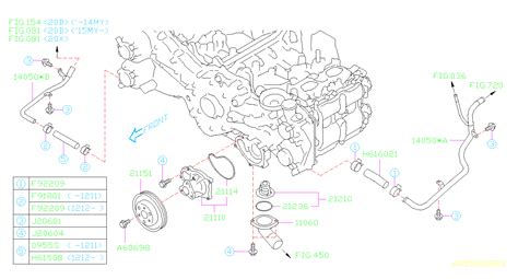 Subaru Crosstrek Base Engine Coolant Hose 09551D100 Genuine Subaru Part