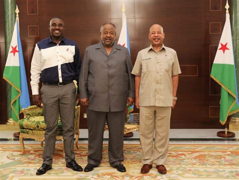 DJIBOUTI PRESIDENT HOSTS THE UDA SECRETARY GENERAL - United Democratic Alliance