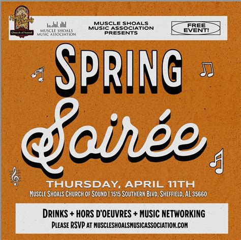 Muscle Shoals Music Association Spring Soirée — The Shoals Now!