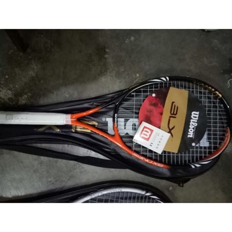 Jual Raket Tenis Wilson Blx Senar Free Tas Shopee Indonesia