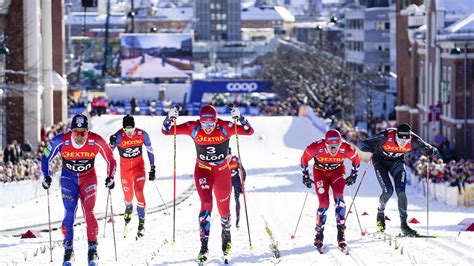 Coupe Du Monde Drammen Johannes Klaebo En Solo Richard Jouve Sur