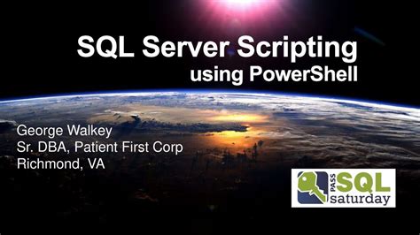 Sql Server Scripting Using Powershell Ppt Download