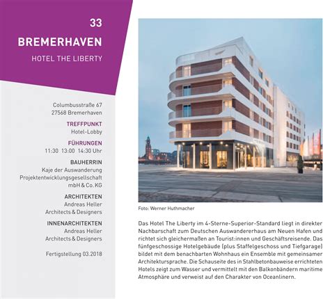 Tag Der Architektur In Bremen Und Niedersachsen The Liberty Andreas