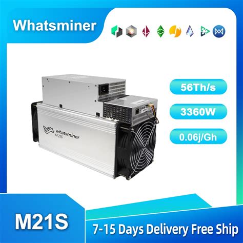 Whatsminer M21s 48 60t Stable Computing Power Asic Miner Crypto