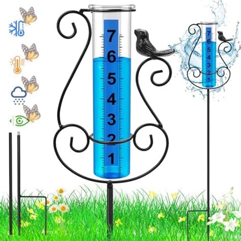 Ubynid Rain Gauge Outdoor Best Rated 7 Capacity Large